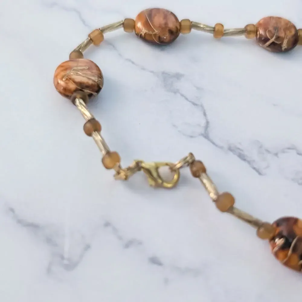 Vintage Anklet or Large Bracelet - 10.5